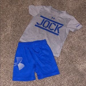 Toddler Under Armour Athletic Set